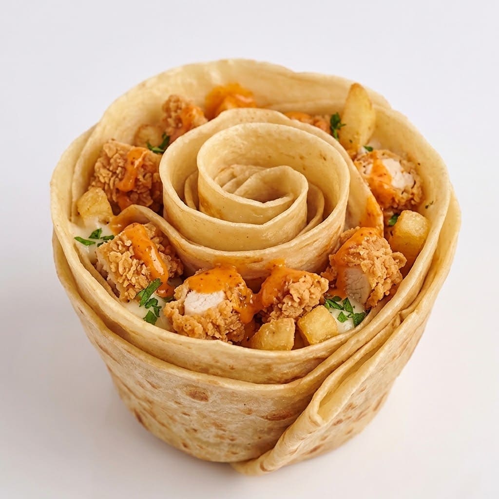 [M001P0018] كريب وردة