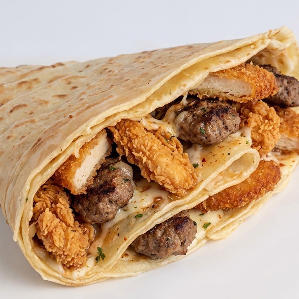[M001P0033]  استربس + بانيه + كفتة