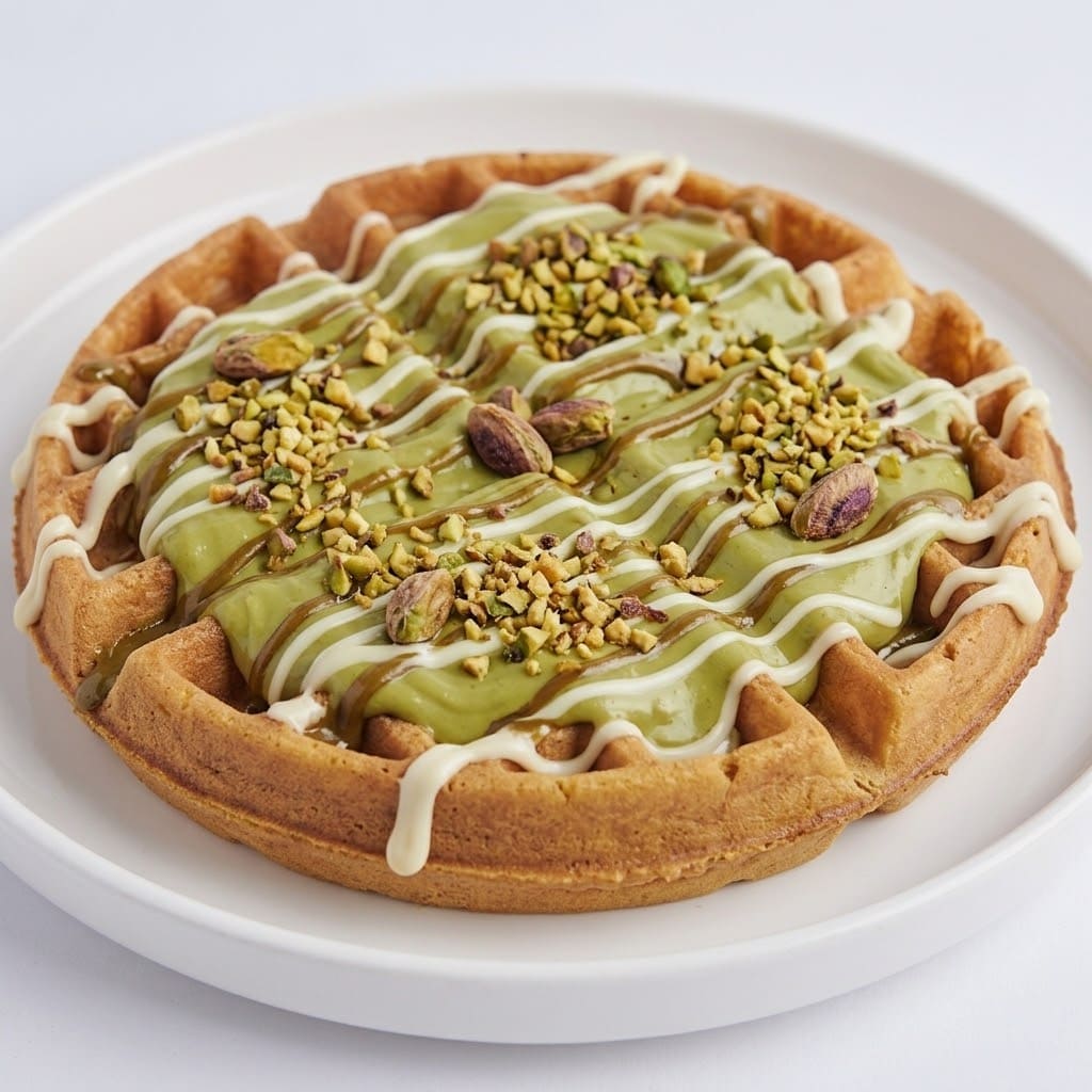 [M001P0047] طاجن وافل بيستاشيو